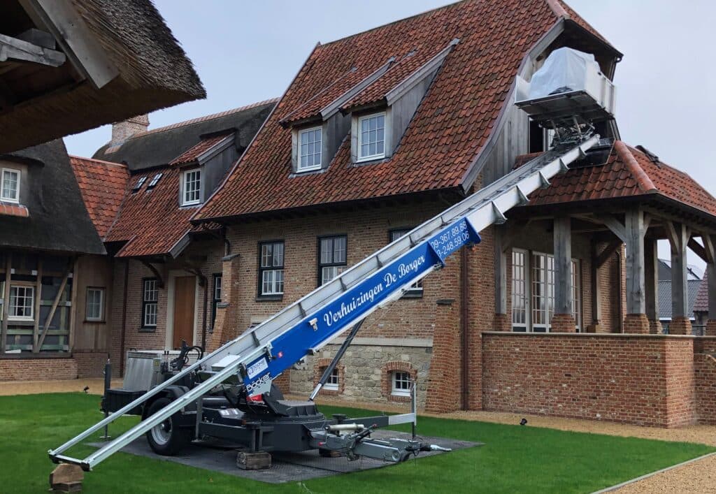 Professional storage facility showcasing organized warehouse with storage containers
